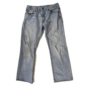 Vintage GAP Jeans Y2K 2000s Relaxed Fit Denim 32x30 Distressed Boot Cut 1969